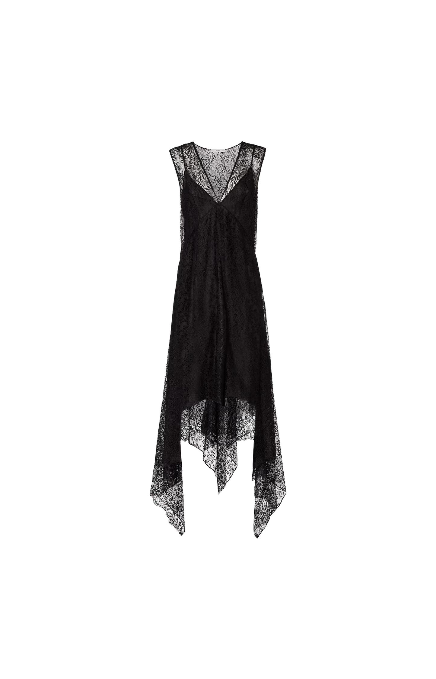 Black Flowers and Bacche Lace Dress