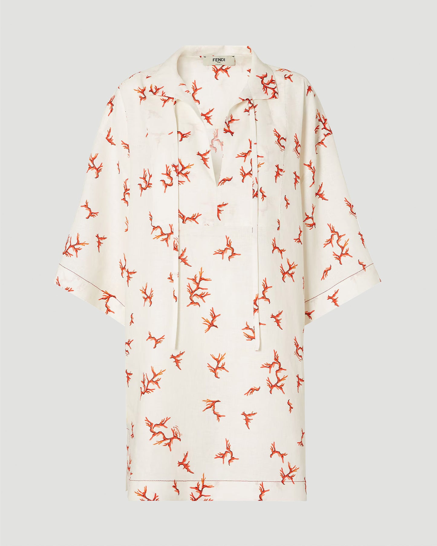 White Linen Long Shirt