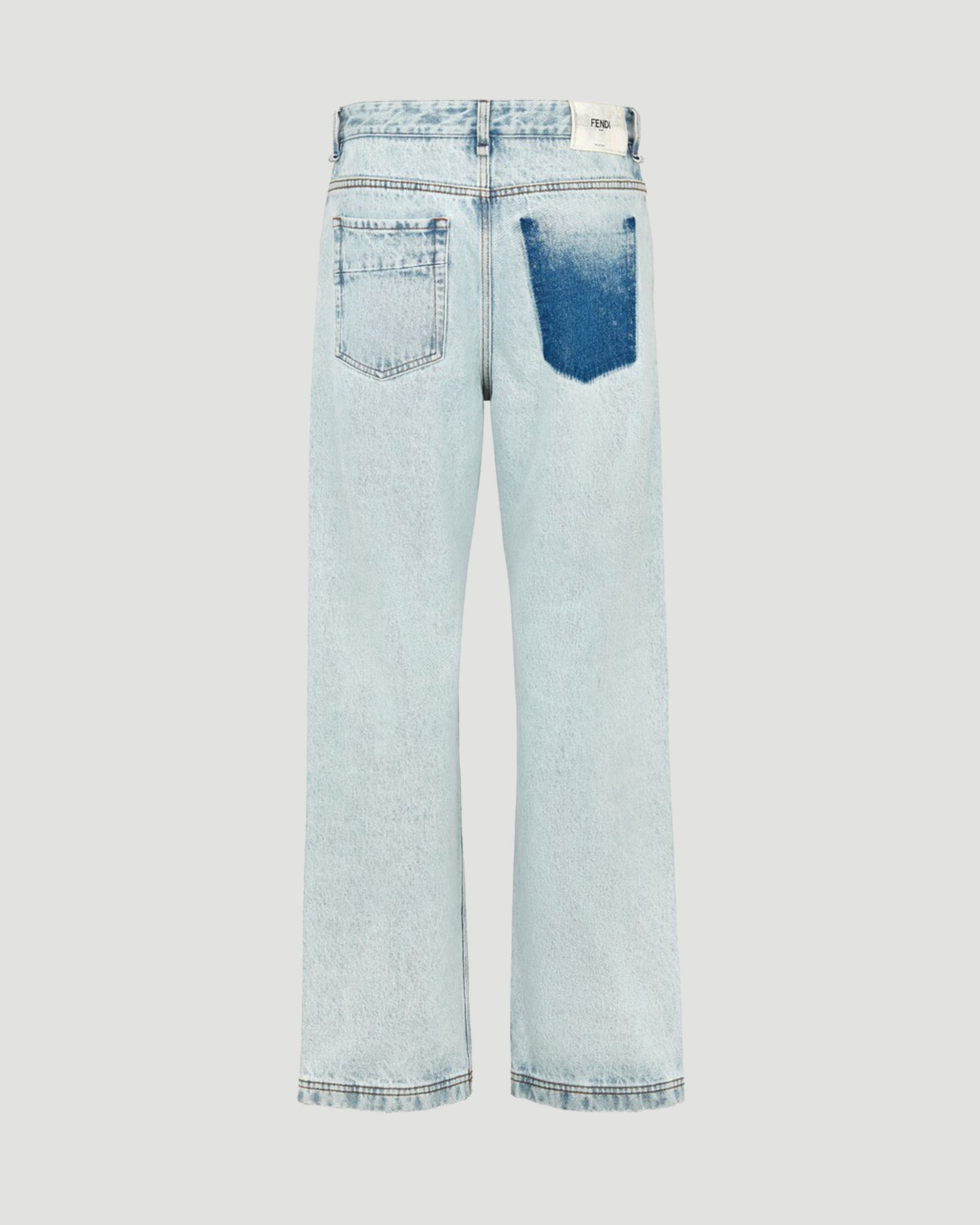 Light Blue Denim Trousers