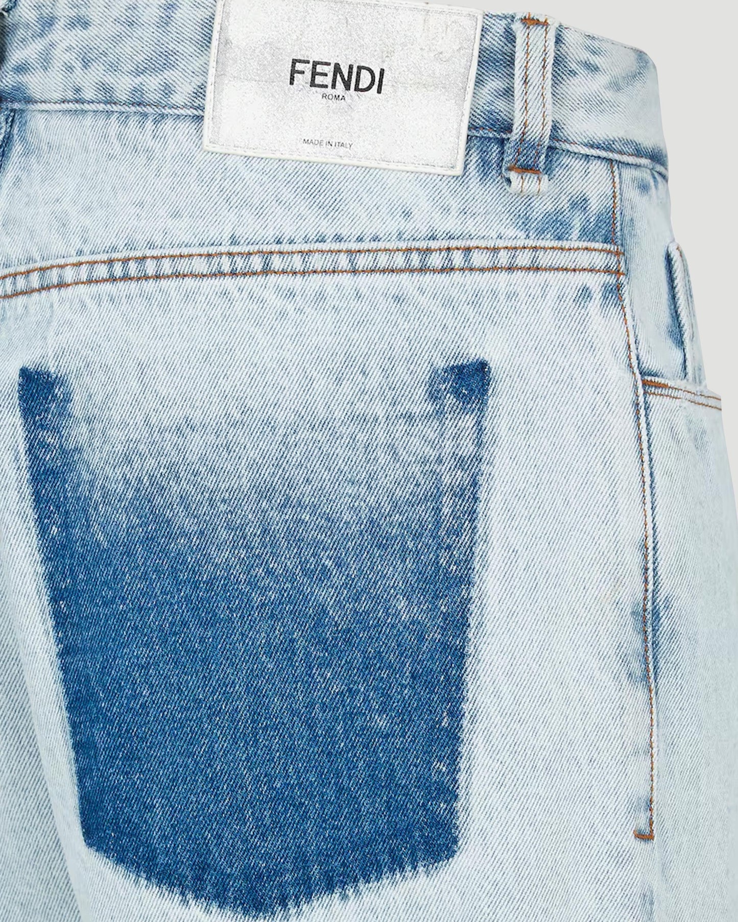 Light Blue Denim Trousers