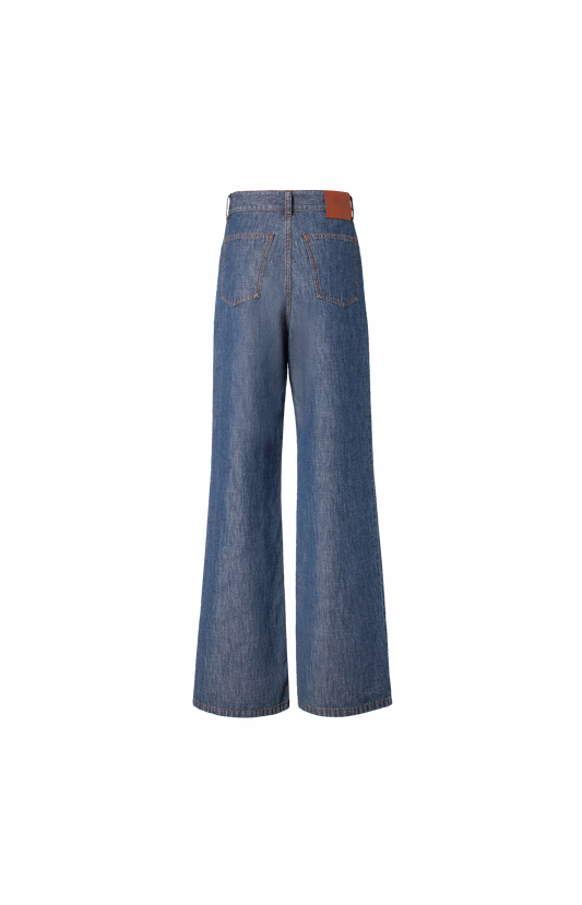 Long Jeans in Navy Blue