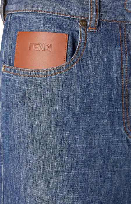 Long Jeans in Navy Blue
