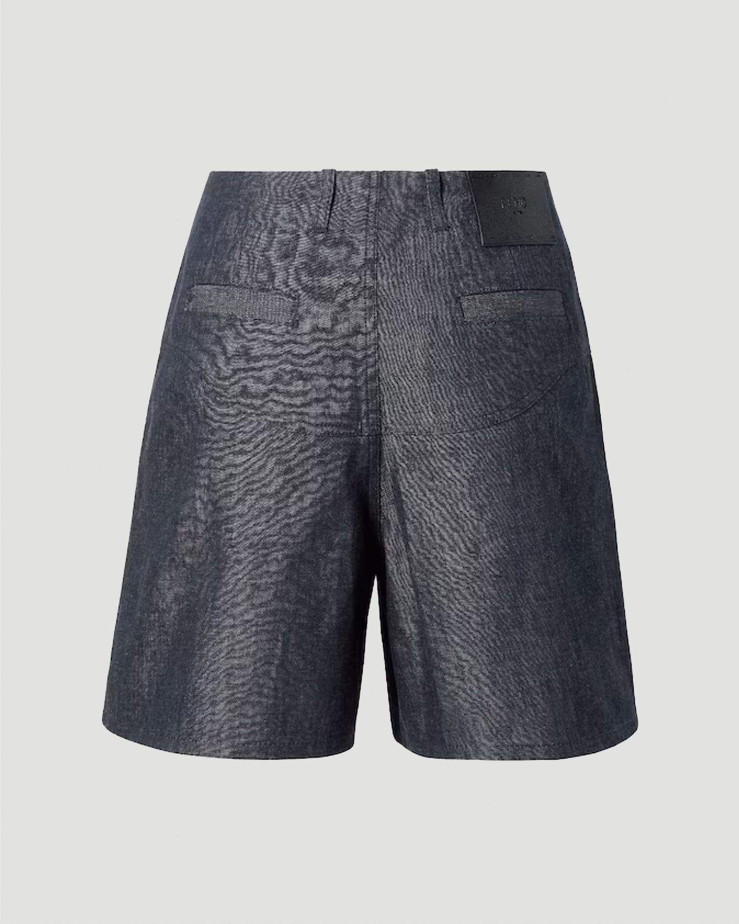 Denim Chambray Shorts