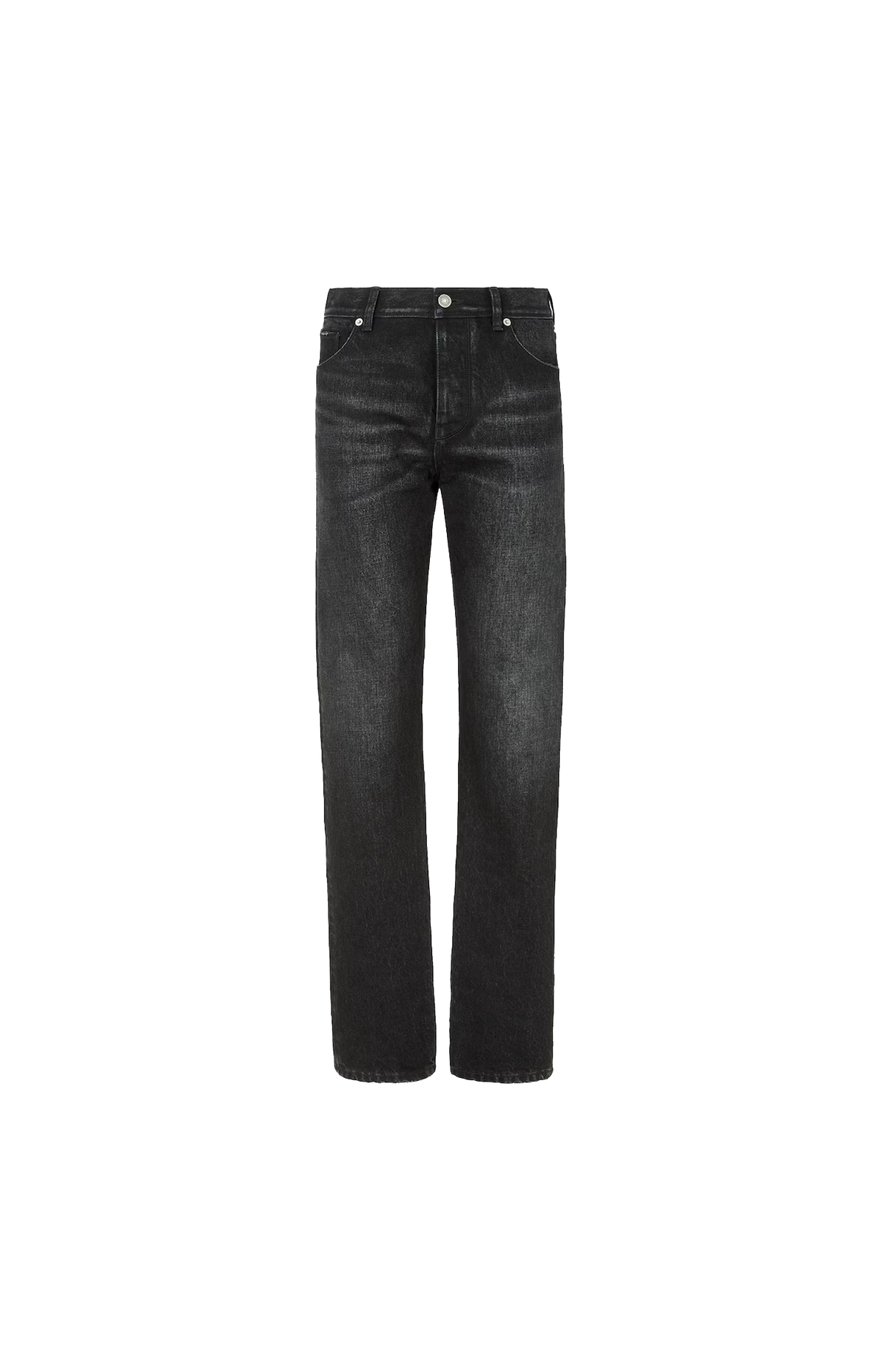Slim-Fit Organic Cotton Denim Jeans in Black