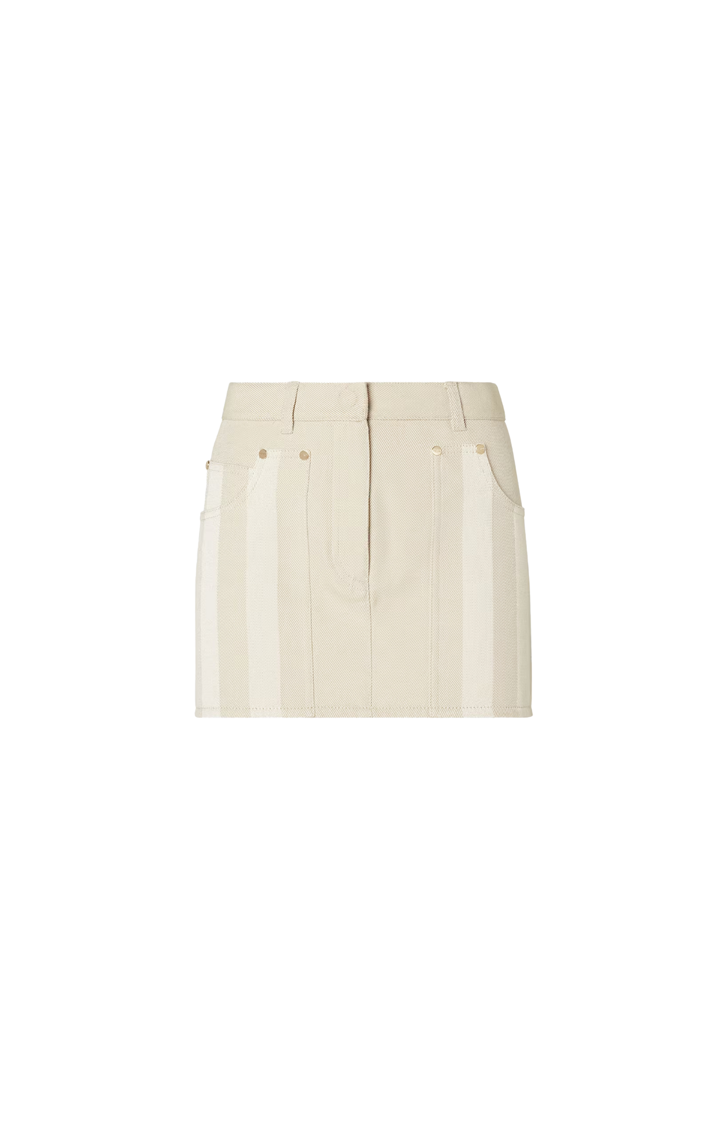 Jeans Skirt in Beige