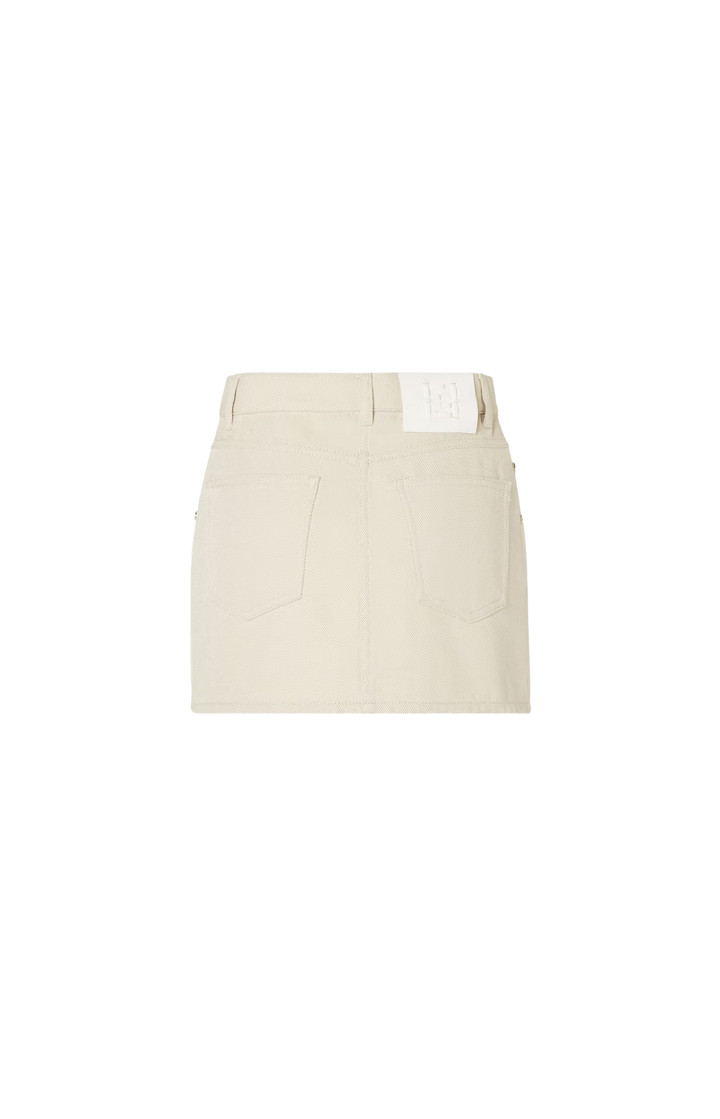 Jeans Skirt in Beige