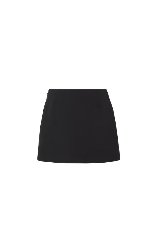 Fendi Cady Skirt in Black — front view