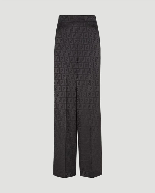 Silk Pants in Black