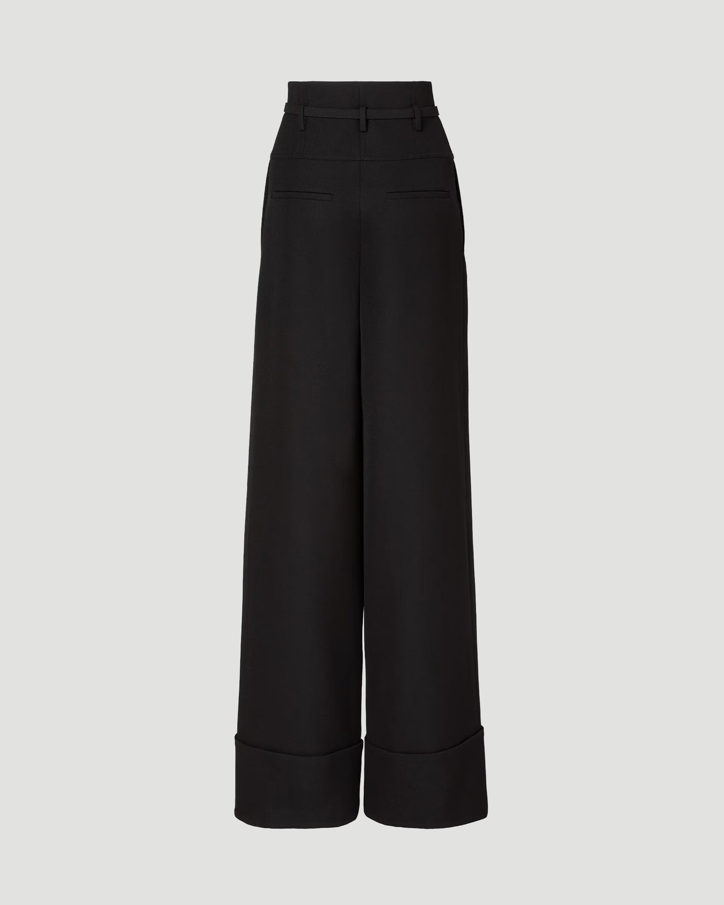 Grain de Poudre Wool Trousers