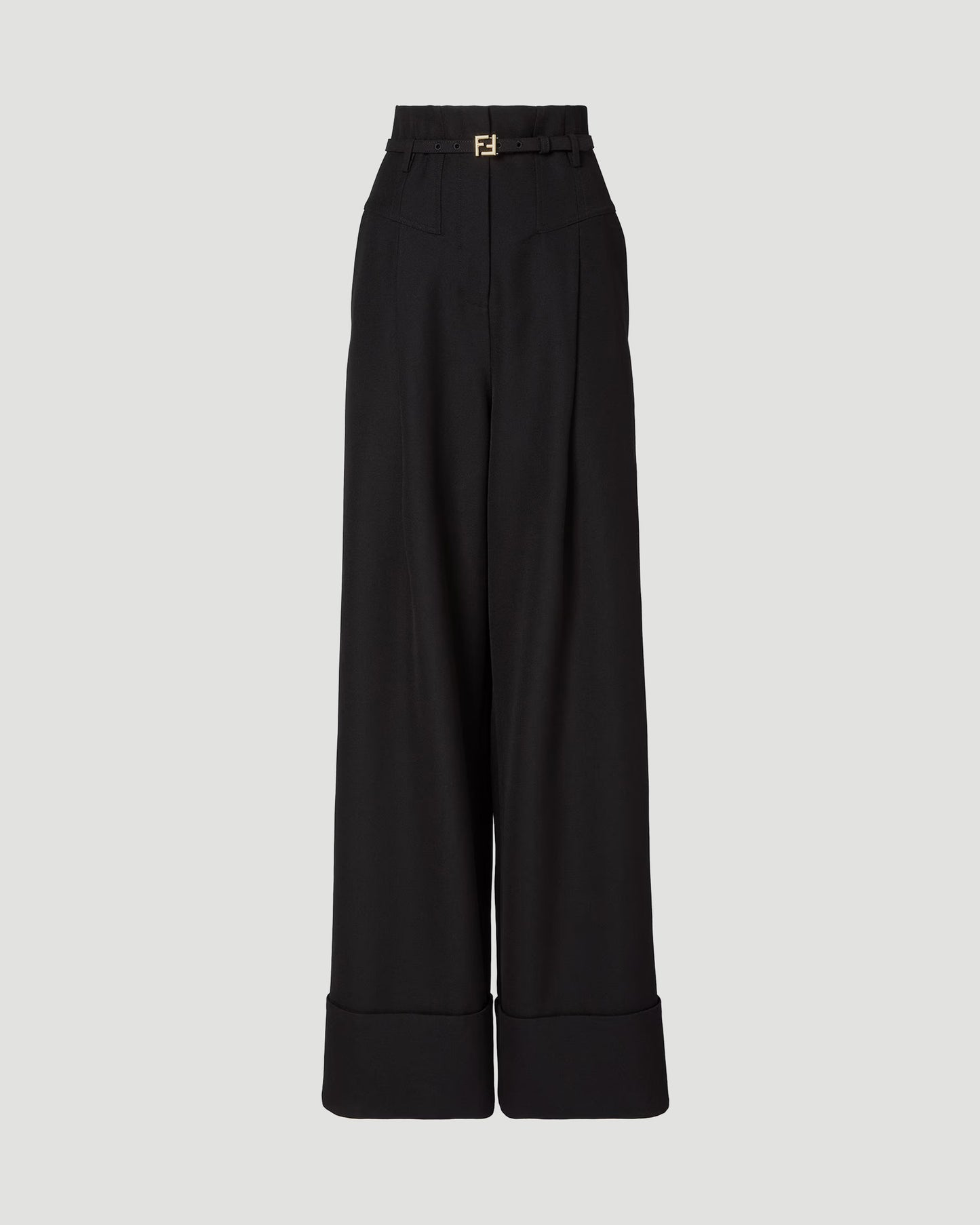 Grain de Poudre Wool Trousers