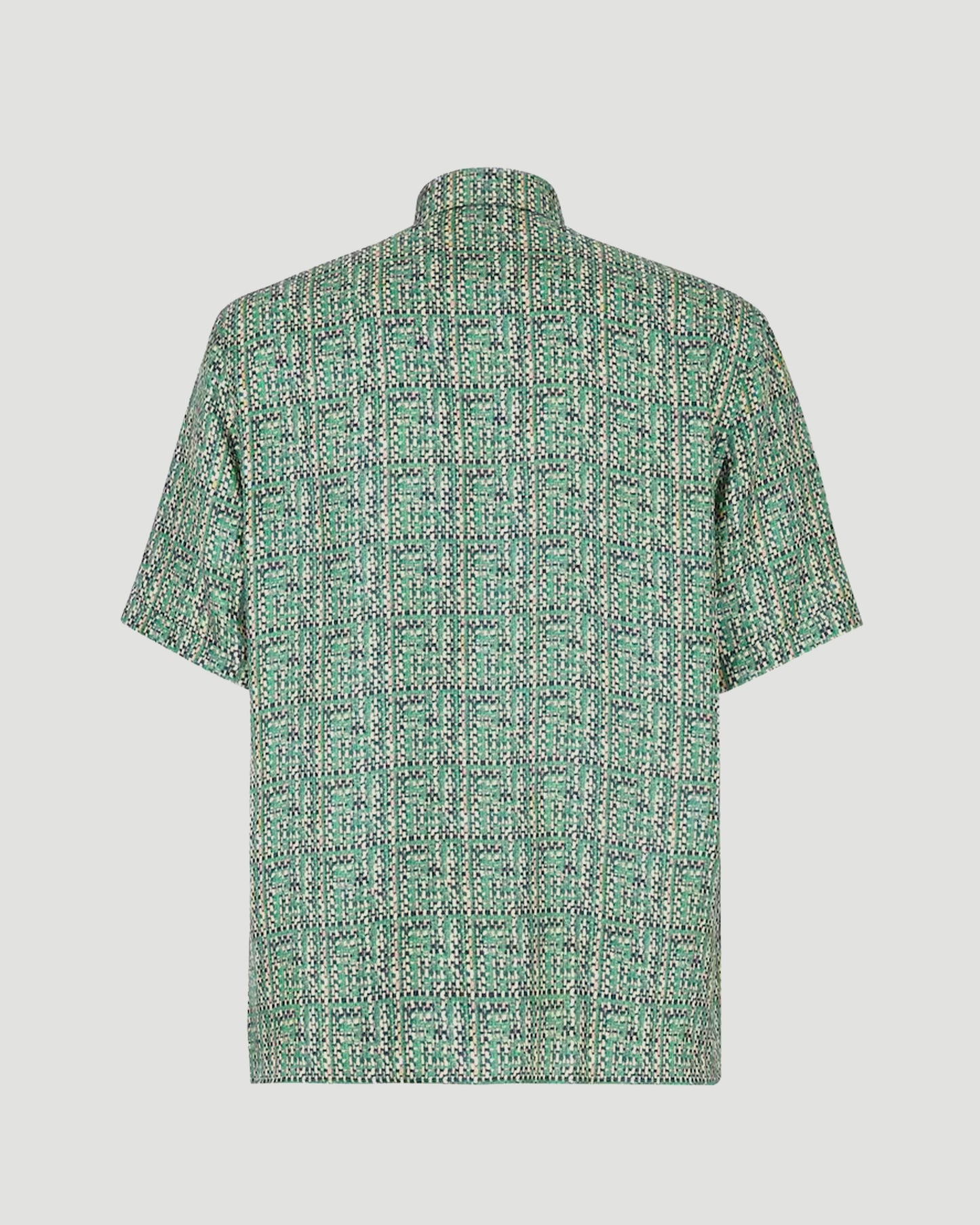 Green FF Silk Shirt