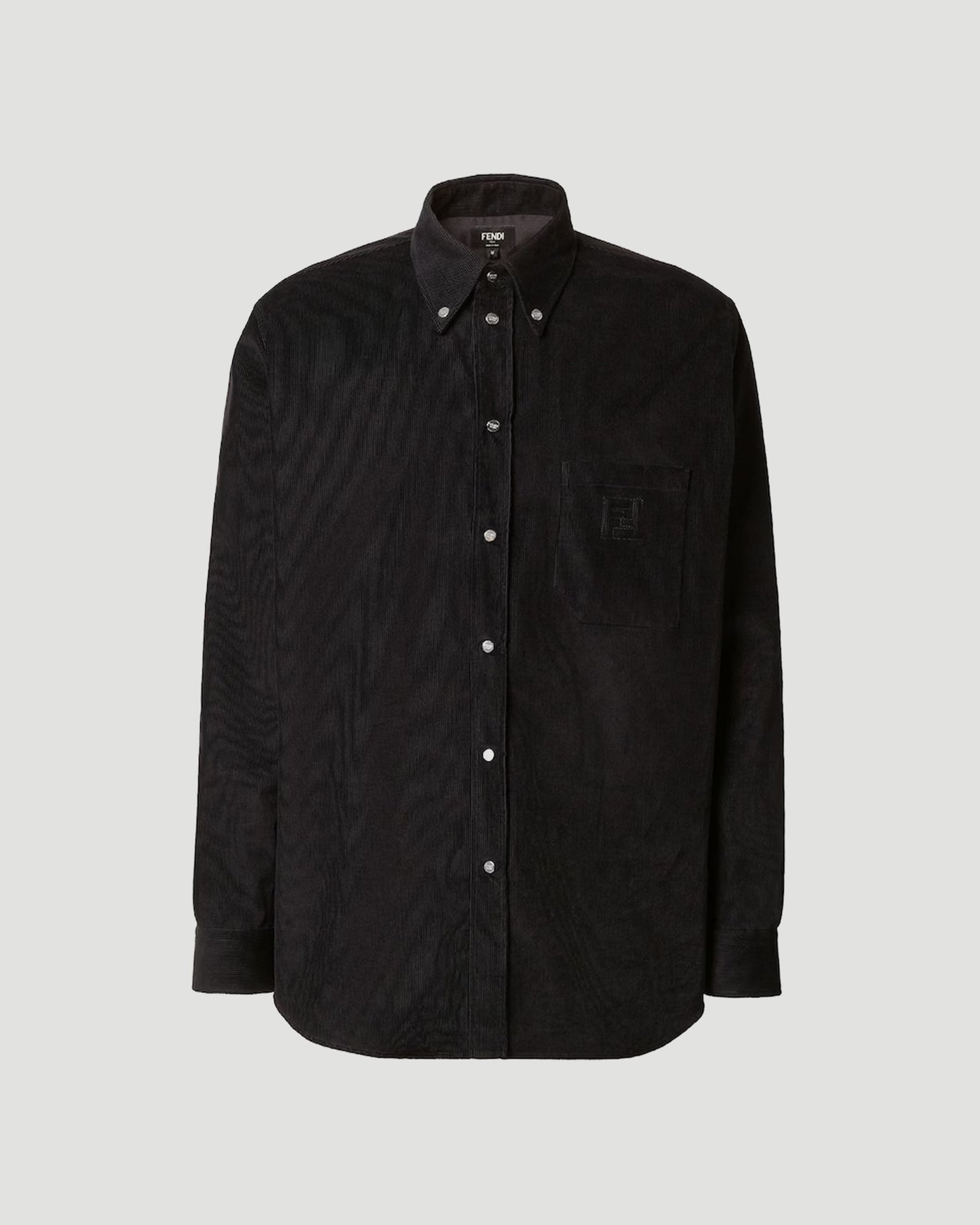 Black Needlecord Shirt