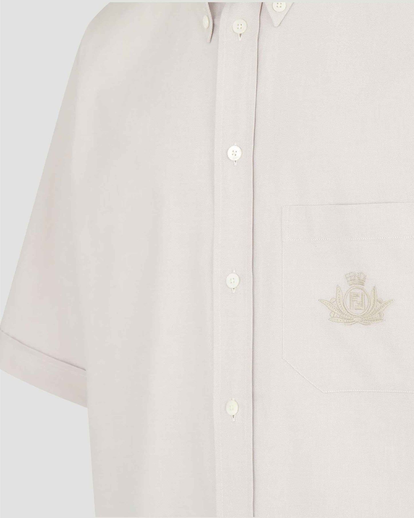 Beige Oxford Shirt