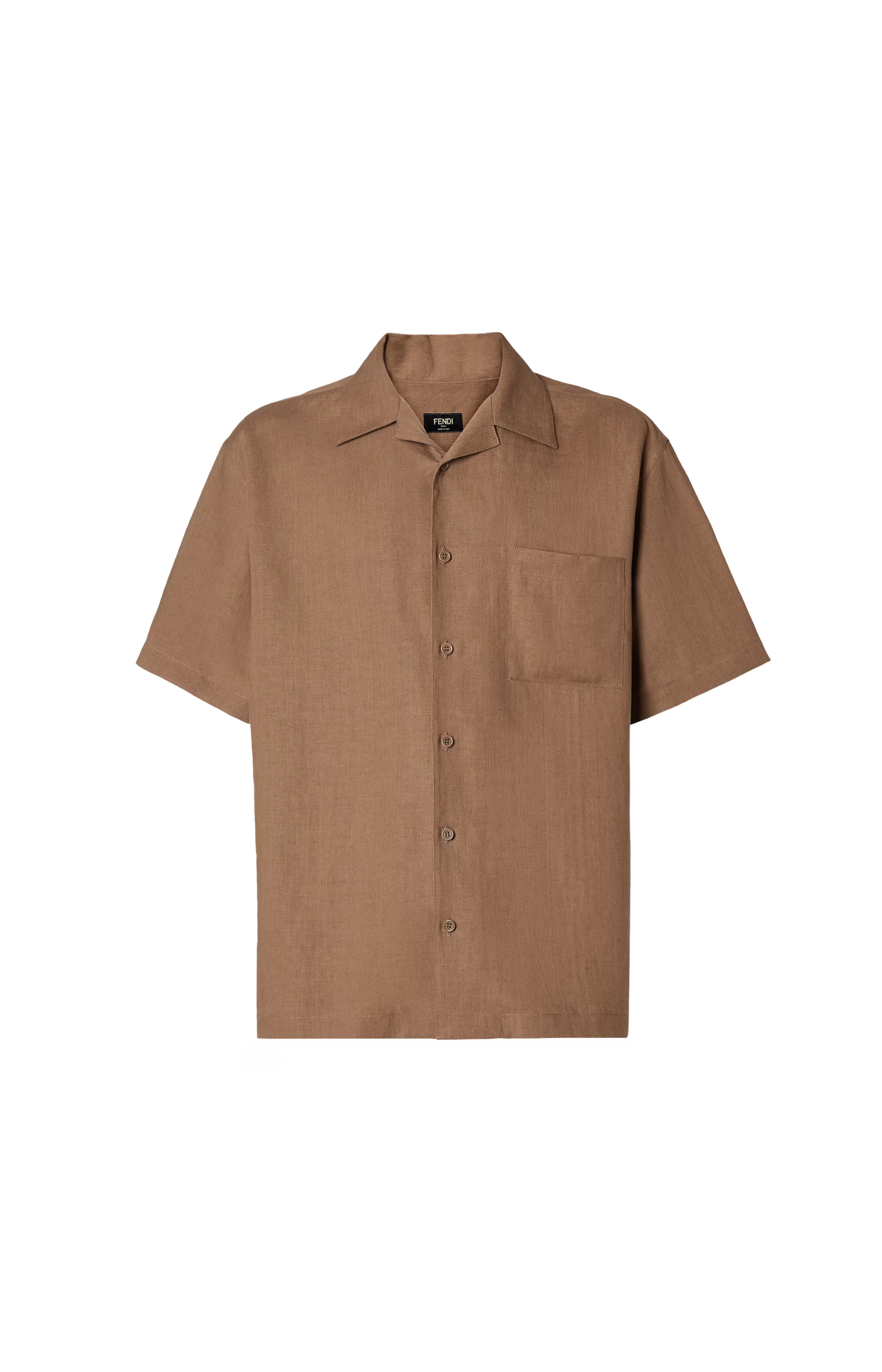 Light Brown Linen Shirt