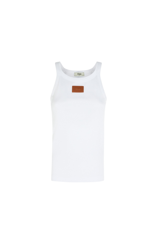 Cotton Top with Logo Patch