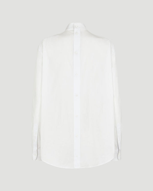 White poplin shirt