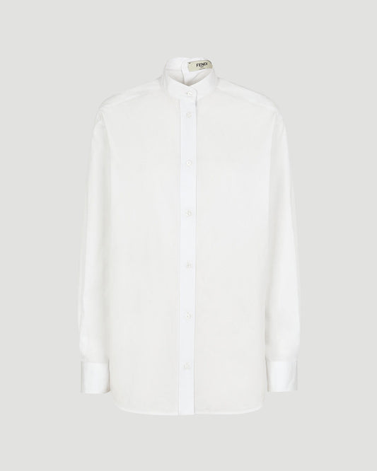 White poplin shirt