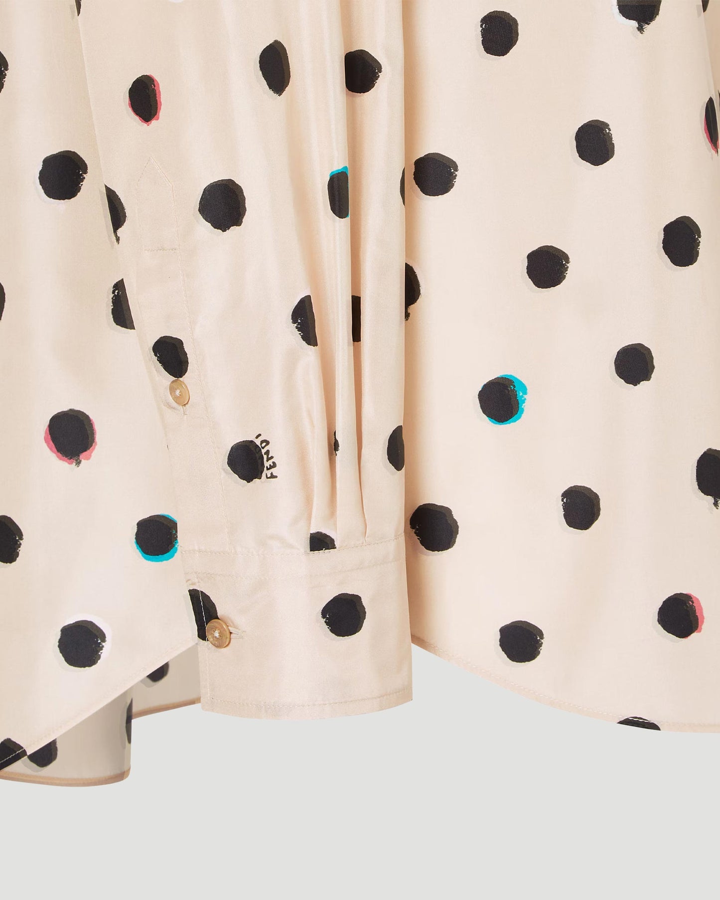 Printed Taffeta Shirt