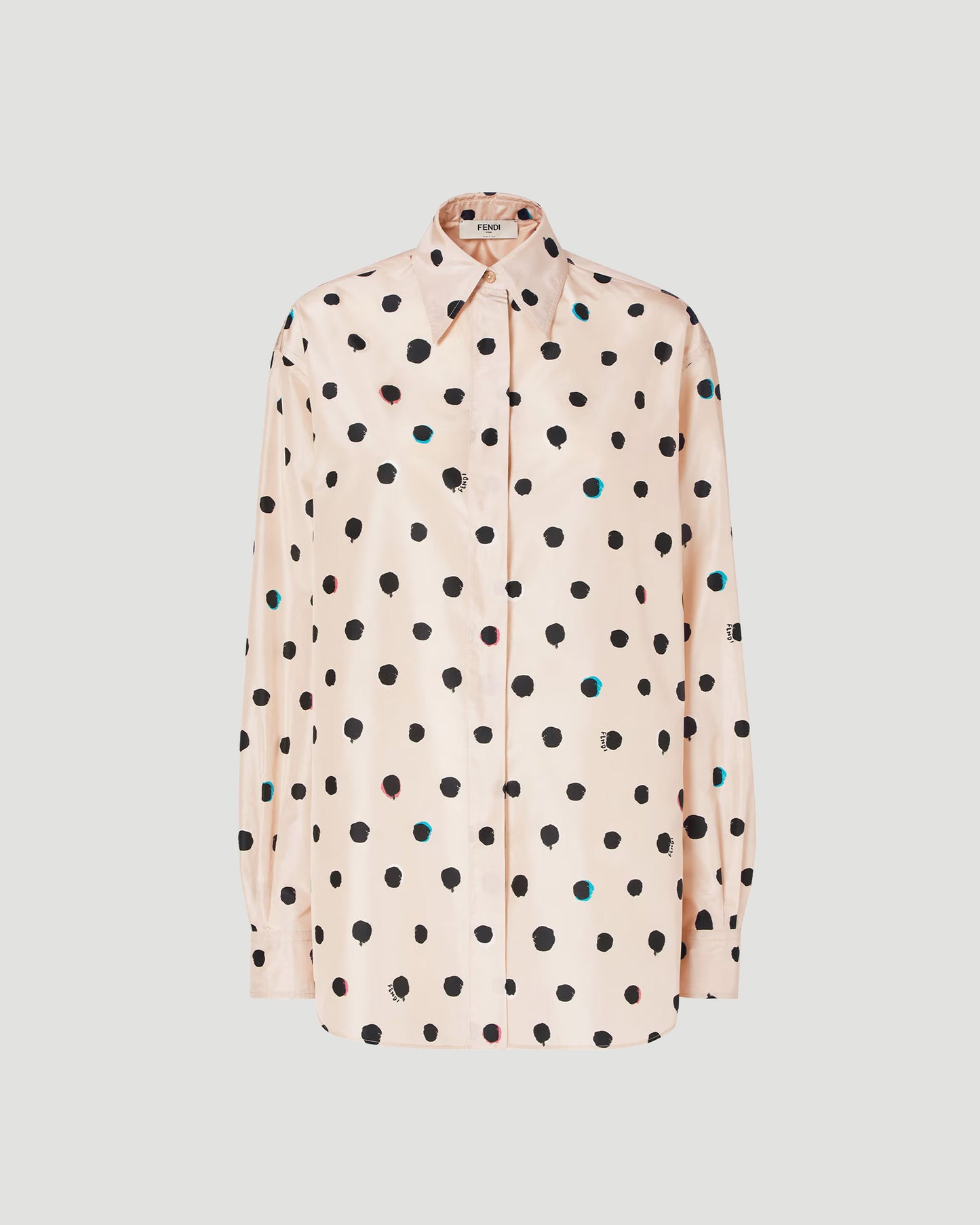 Printed Taffeta Shirt