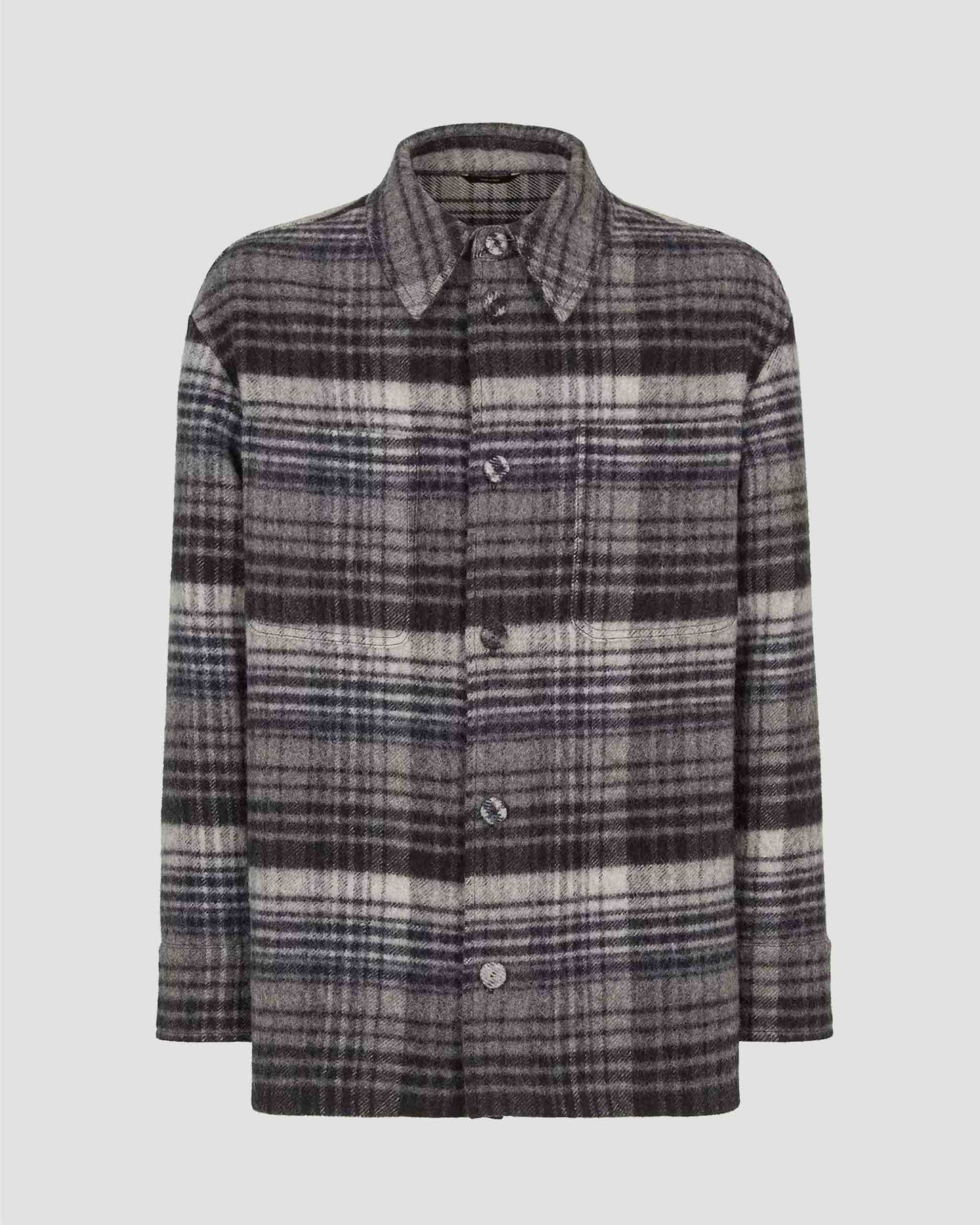 Grey Wool Flannel Go-To Jacket