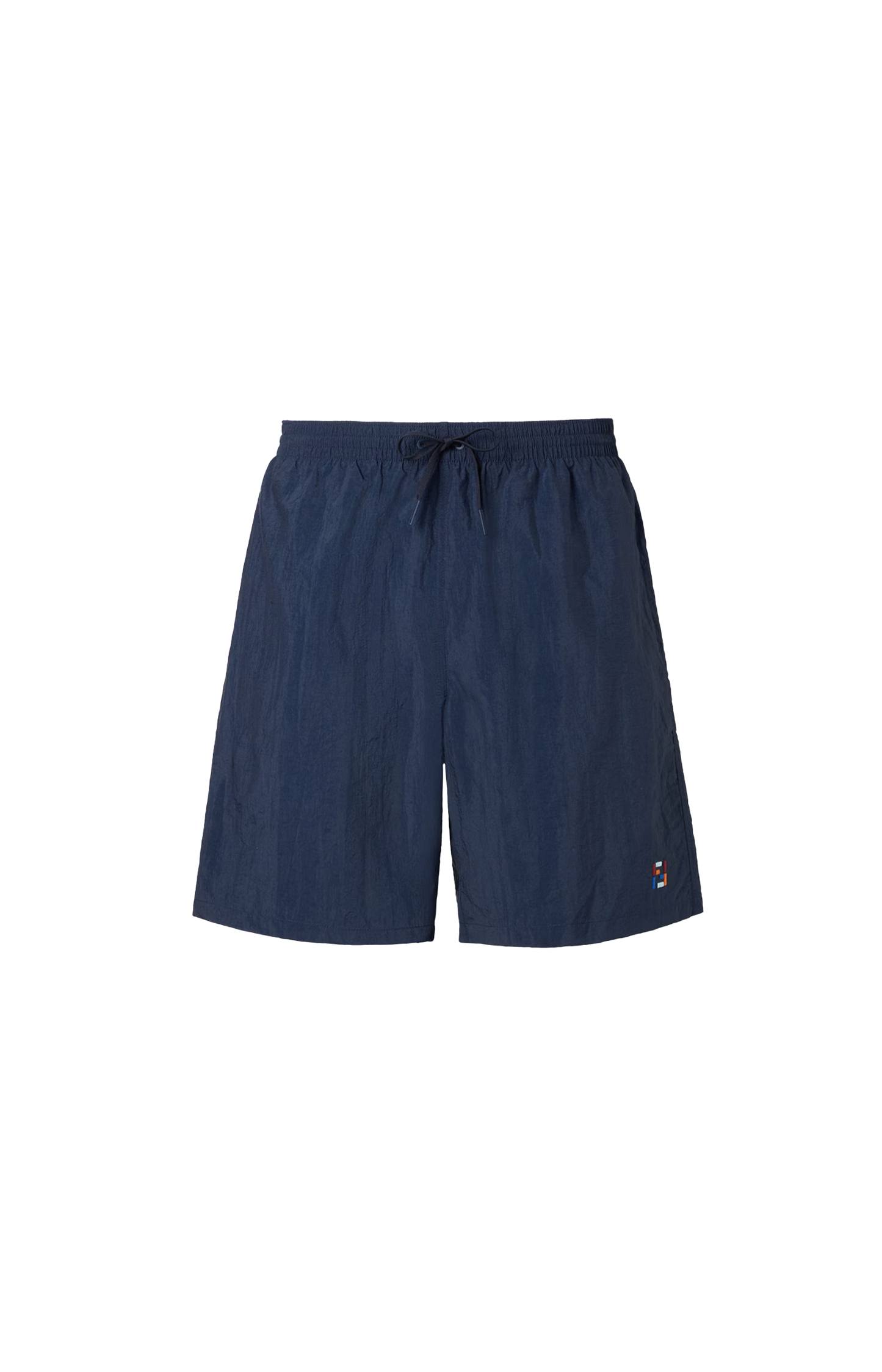 Dark Blue Nylon Swim Shorts
