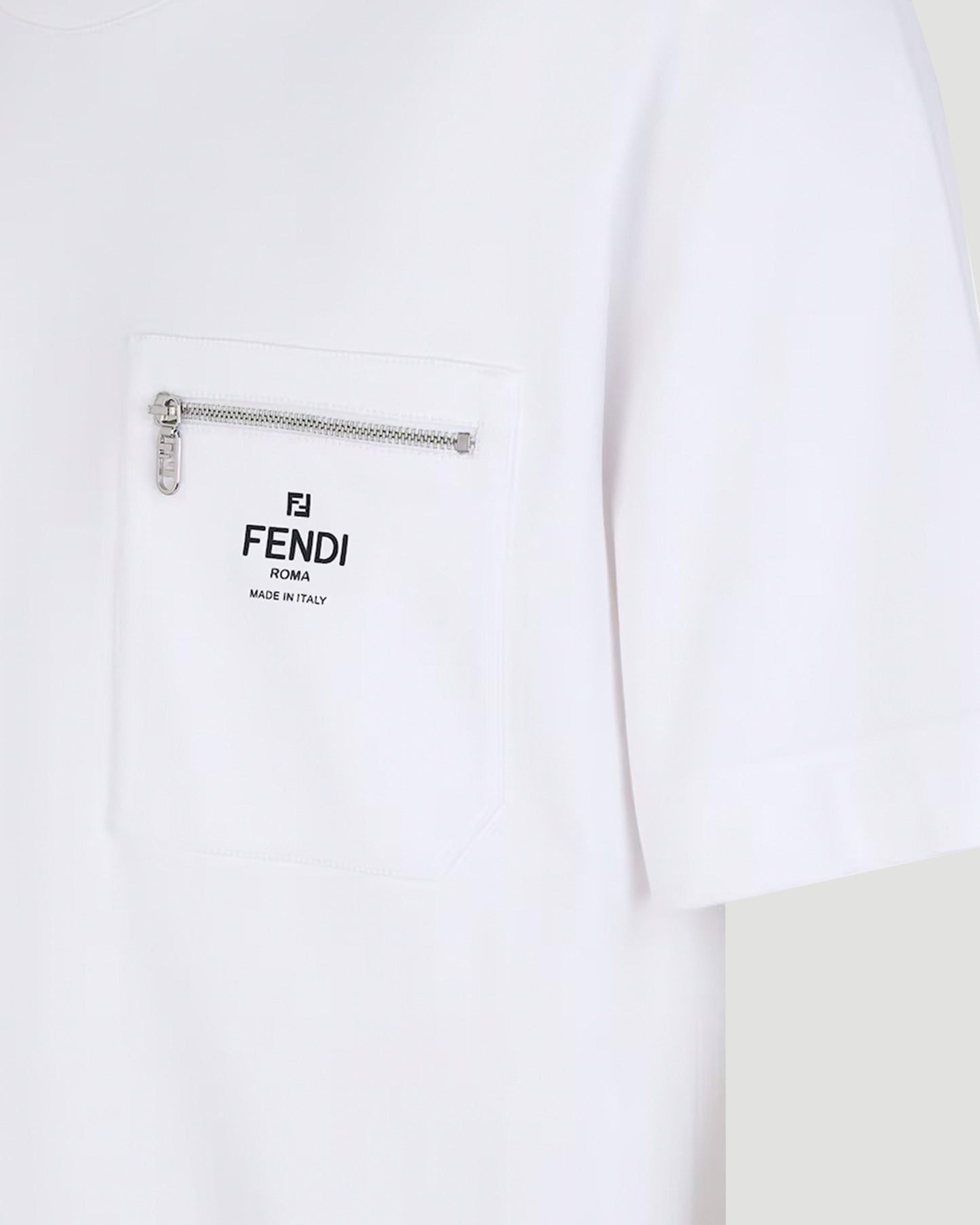 COTTON T-SHIRT IN WHITE