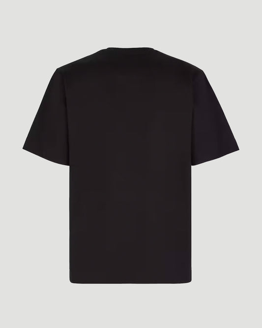 COTTON T-SHIRT IN BLACK