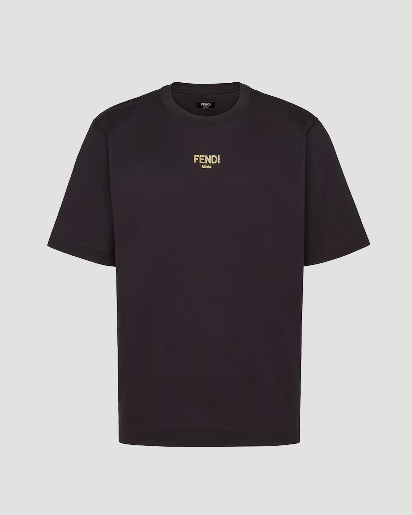 Black Cotton T-Shirt