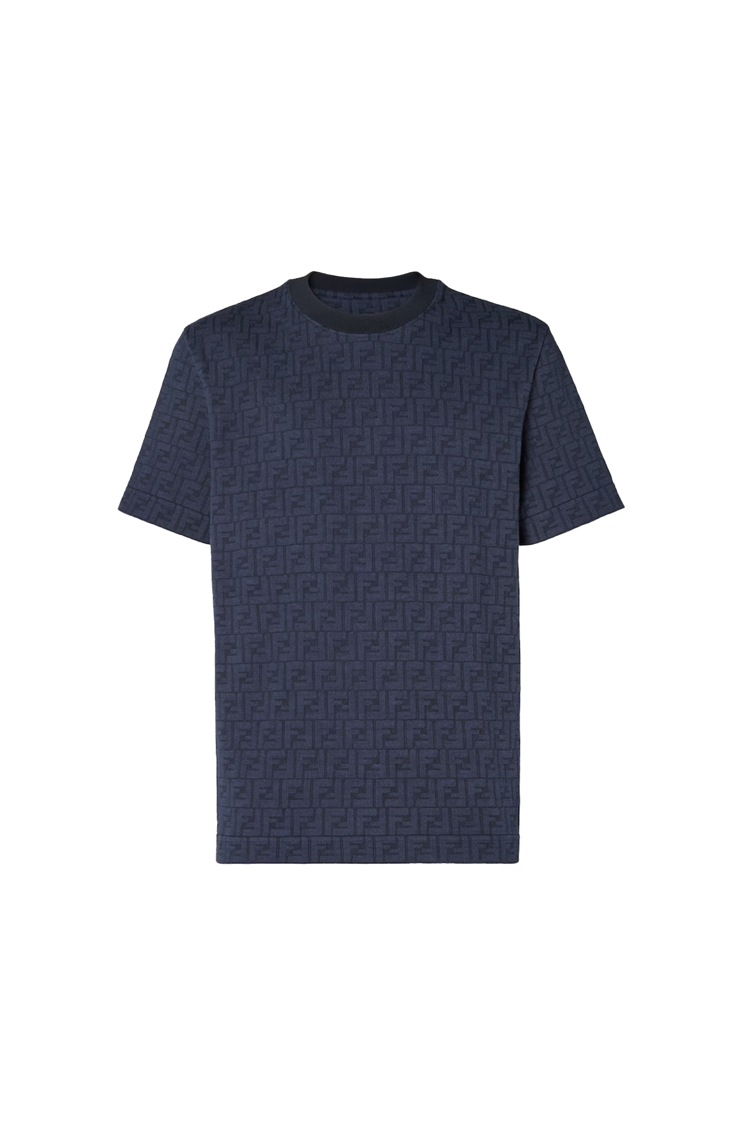 Dark Blue Cotton T-Shirt