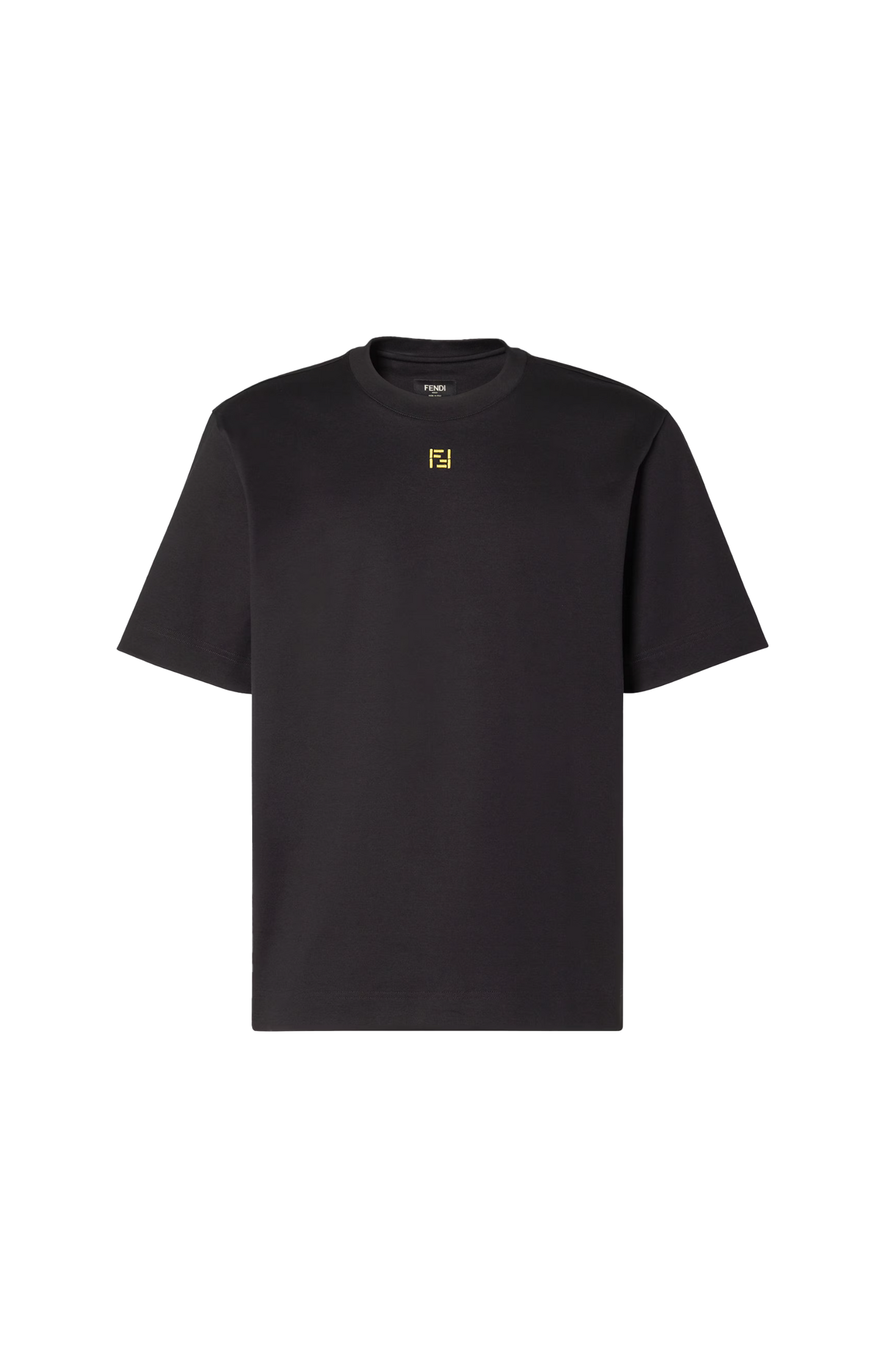 Black Cotton T-Shirt