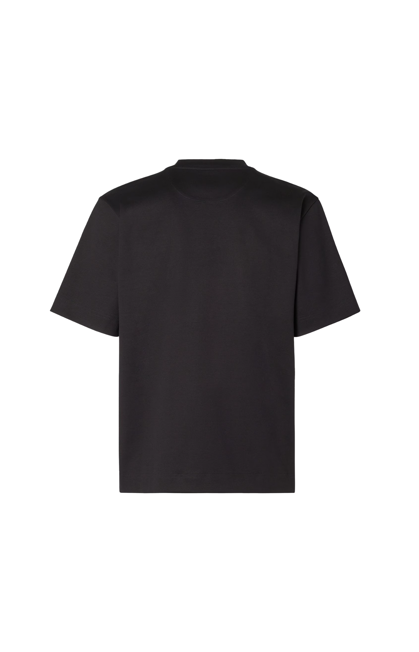 Black Cotton T-Shirt