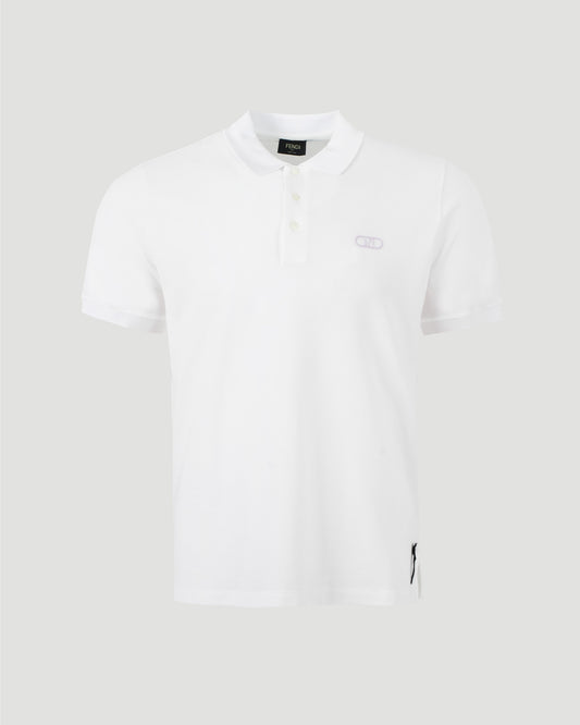 WHITE POLO SHIRT