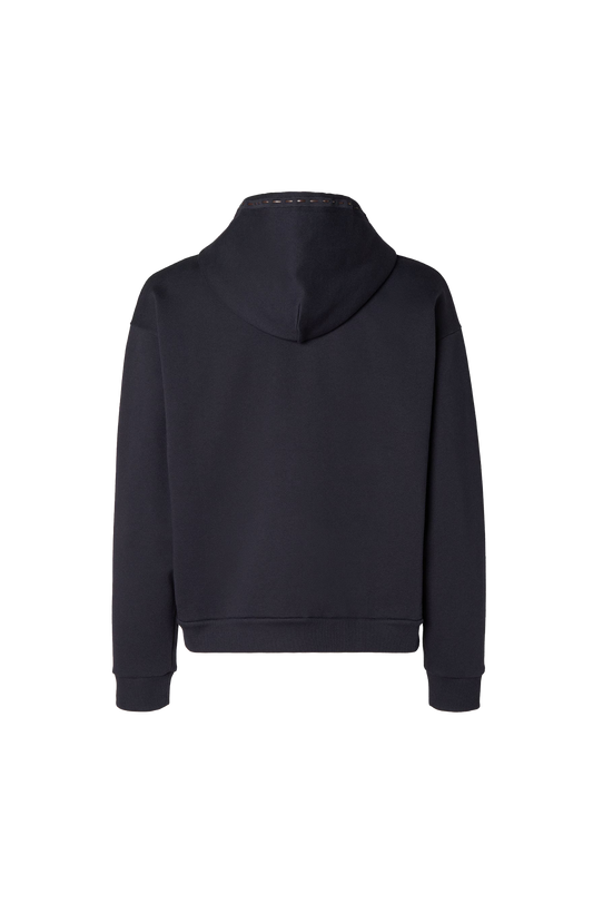 Navy Blue Cotton Sweatshirt