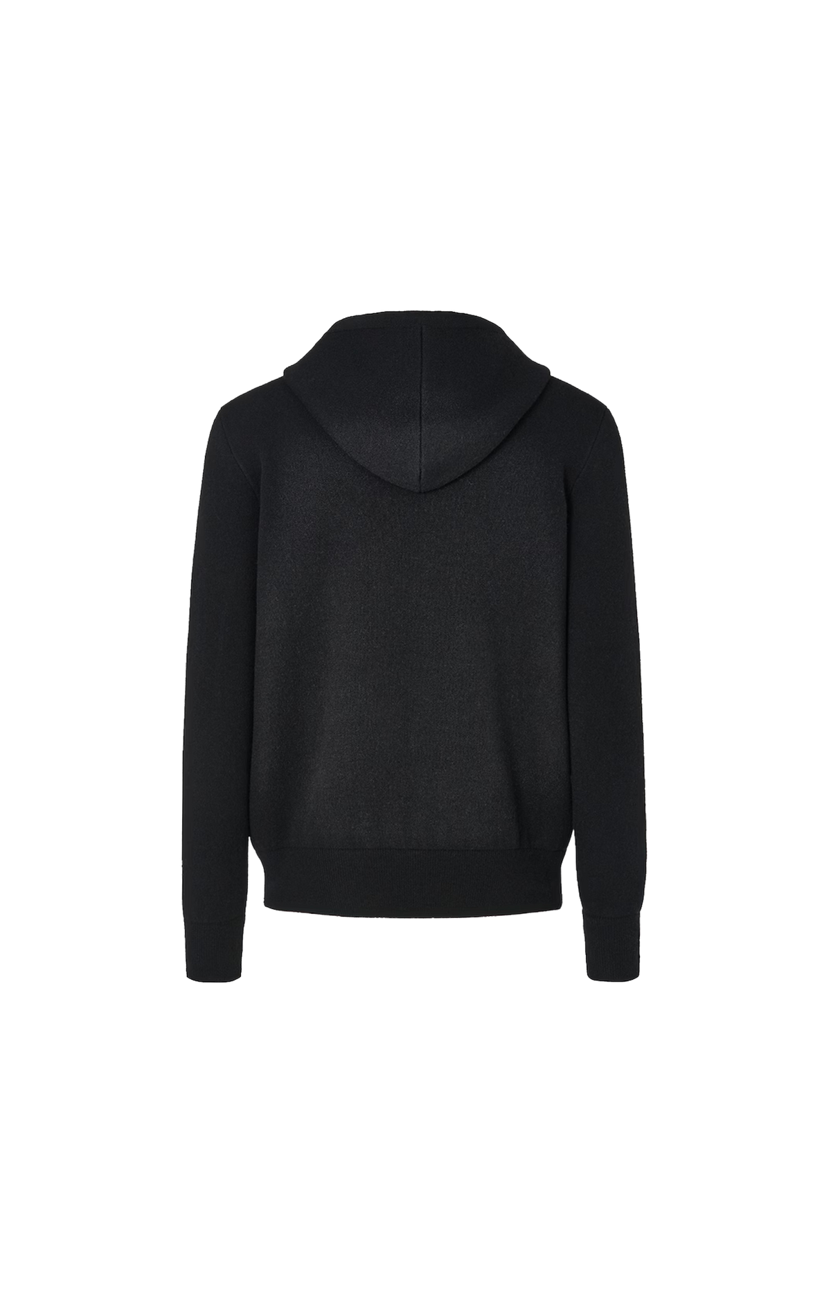 FF Zucca Cashmere Hoodie in Black