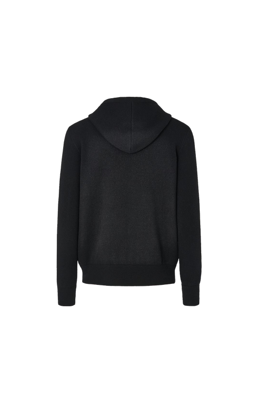 Fendi FF Zucca Cashmere Hoodie in Black — product photo 2