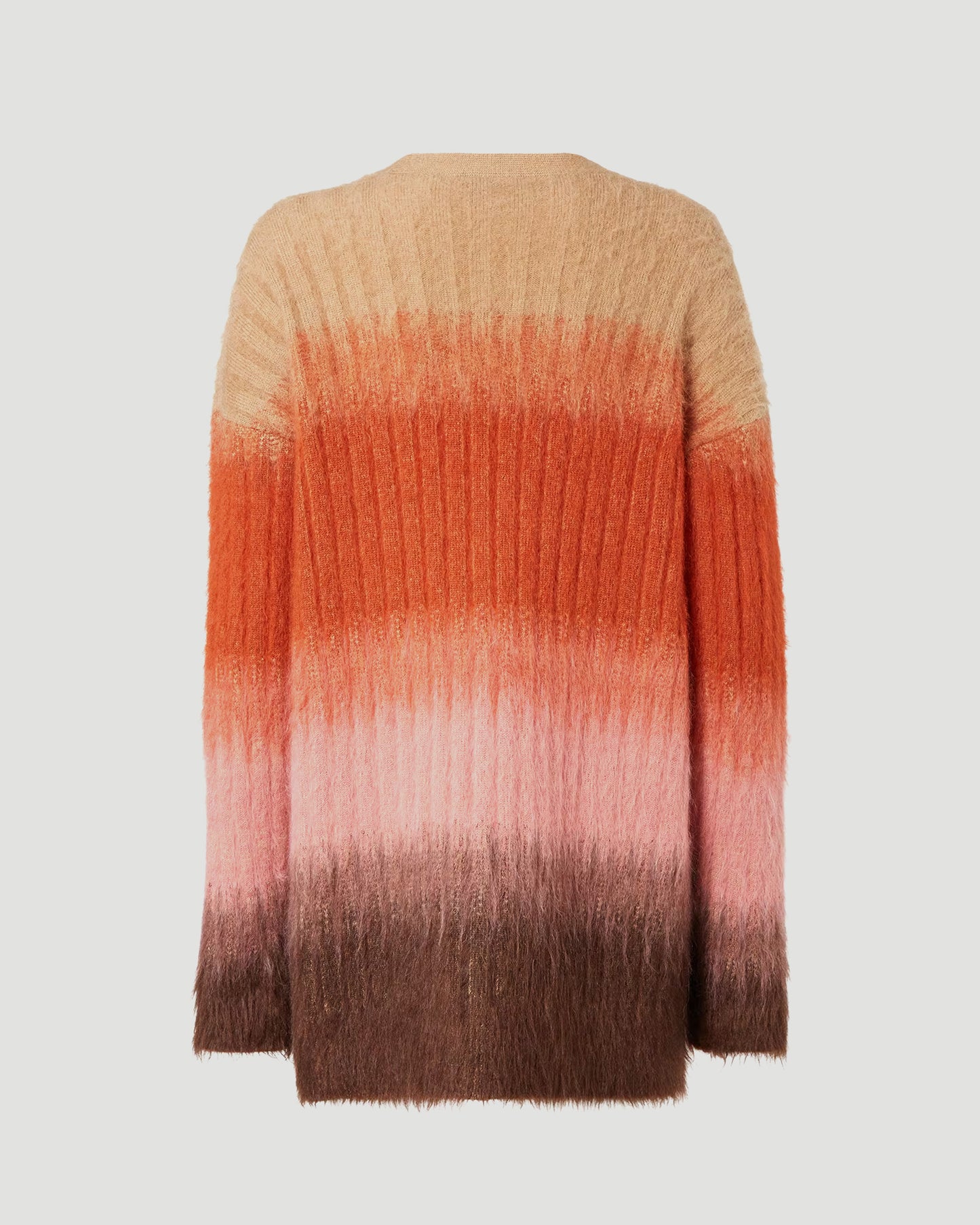 Multicolour Mohair And Wool Cardigan