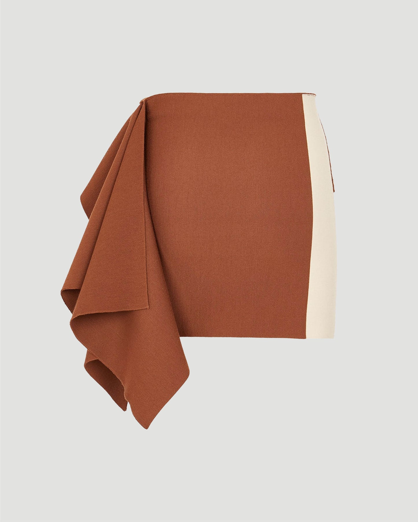 Multicolour Wool Short Skirt