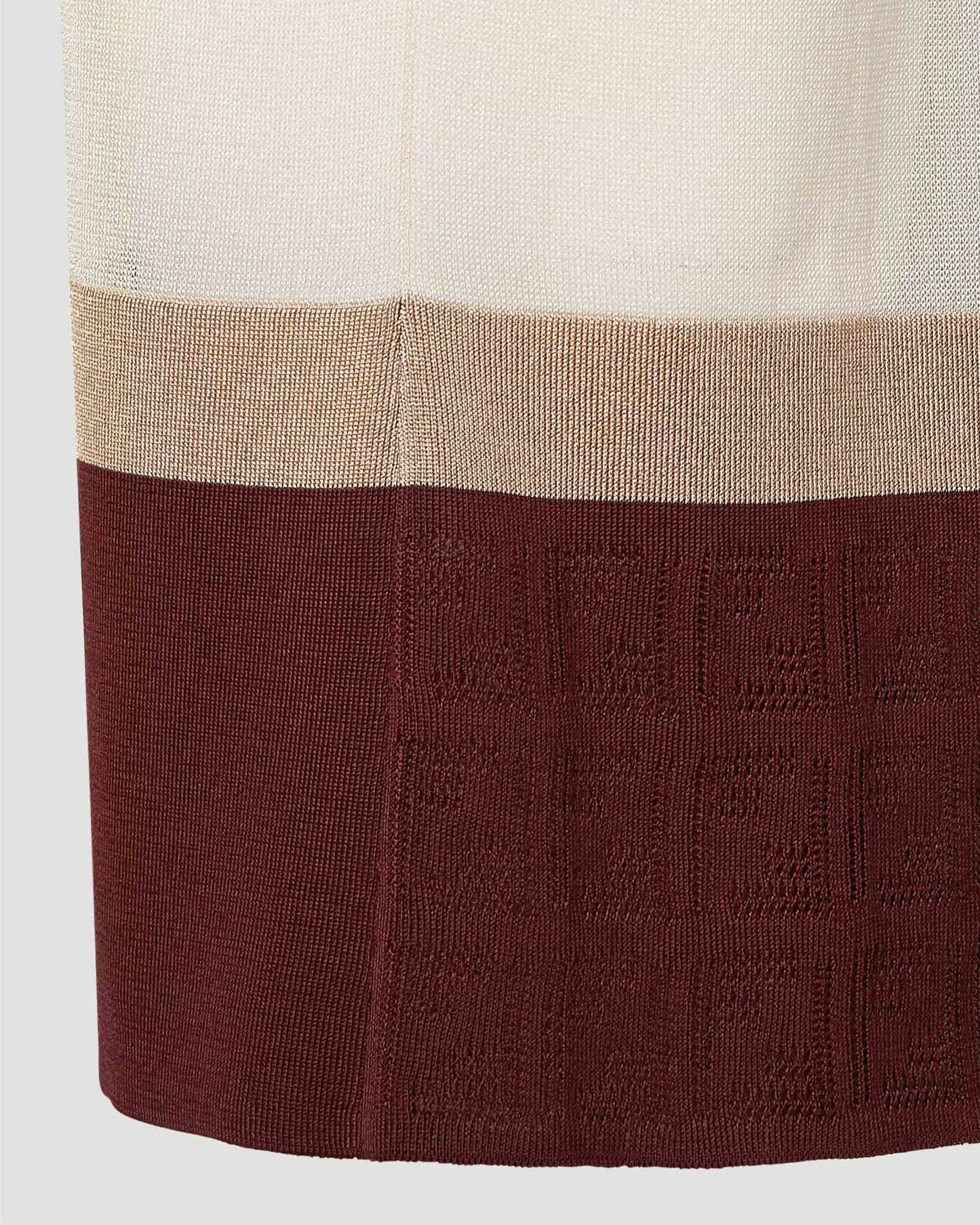 Dark Beige Viscose Skirt
