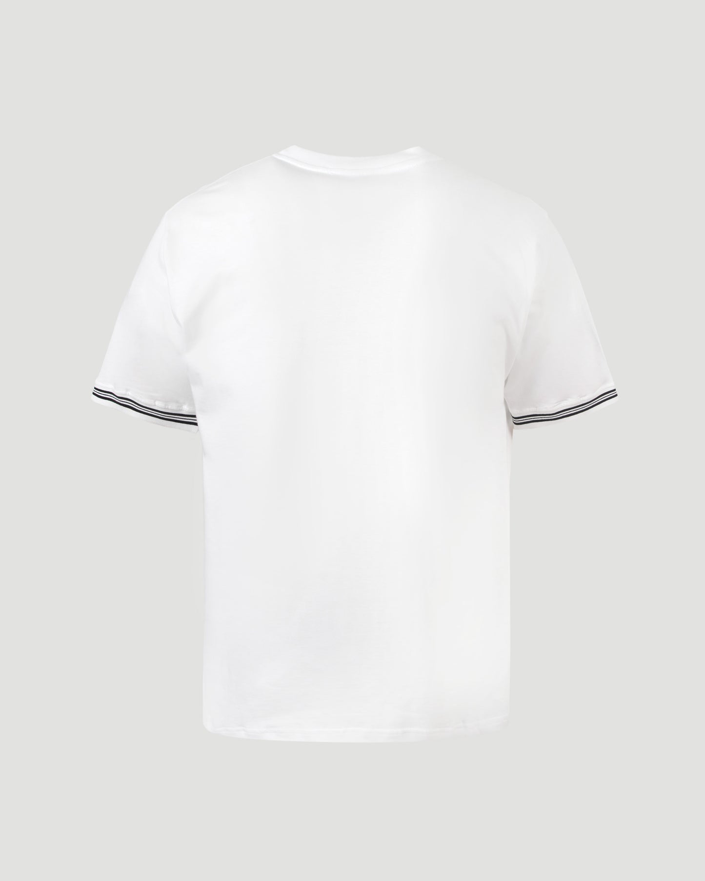 LOGO PRINT COTTON T-SHIRT IN WHITE