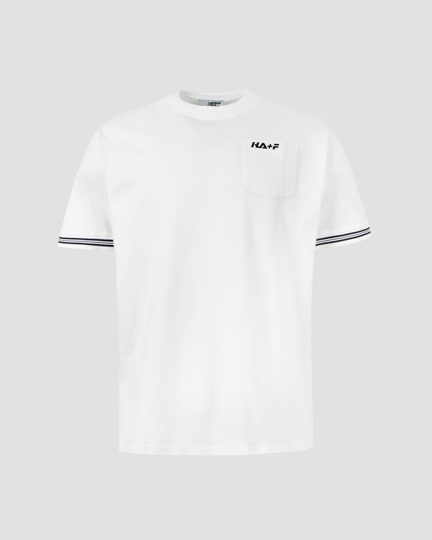 LOGO PRINT COTTON T-SHIRT IN WHITE