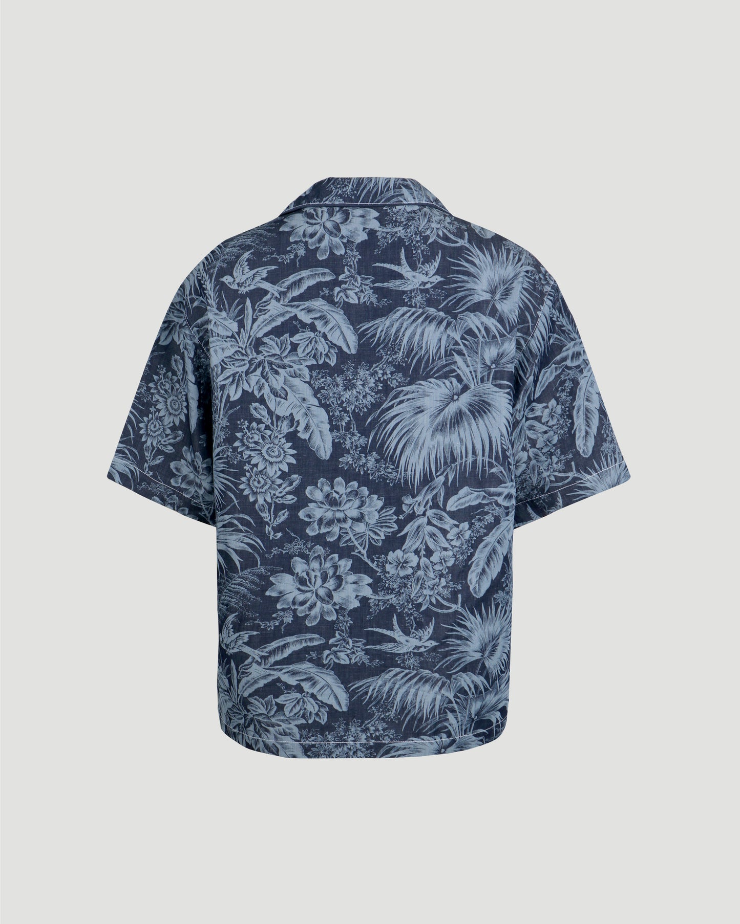 SHORT SLEEVES SHIRT WITH A TROPICAL HAWAII PRINT