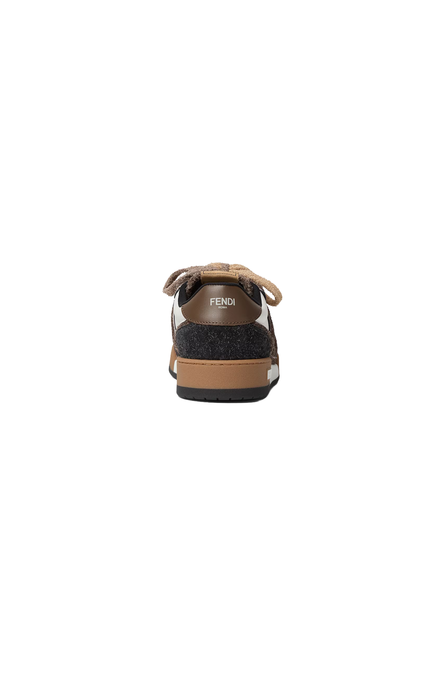 Match Sneakers White and Brown