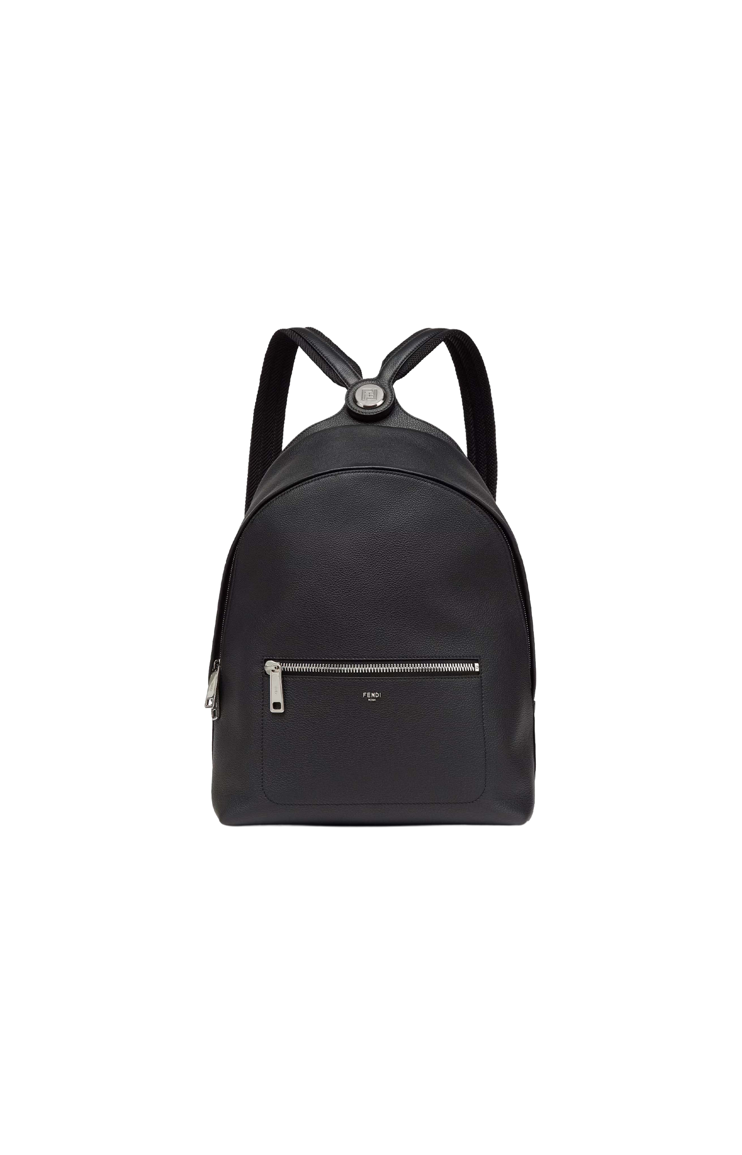 Black Leather Backpack