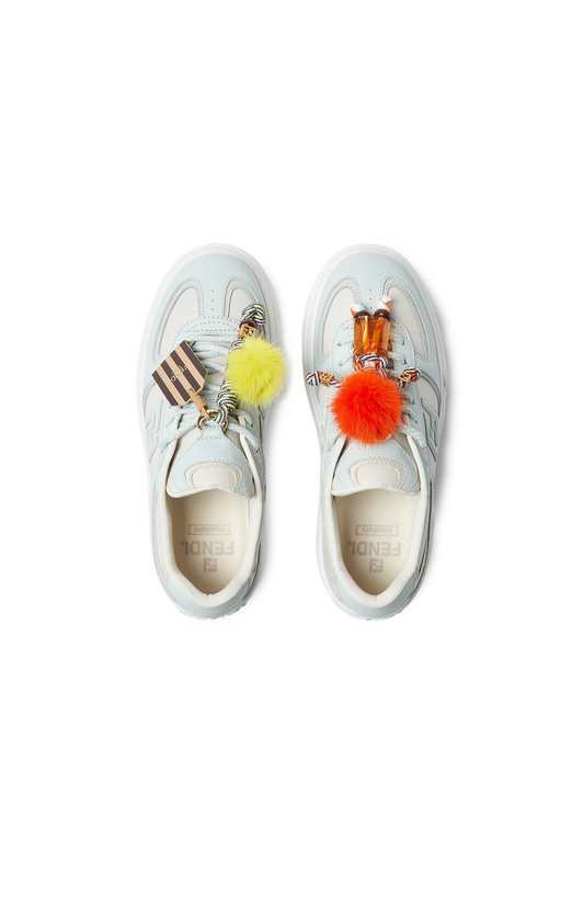 Match Sneakers in Light Blue