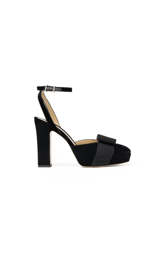 Fendi After 9 Slingbacks in Black