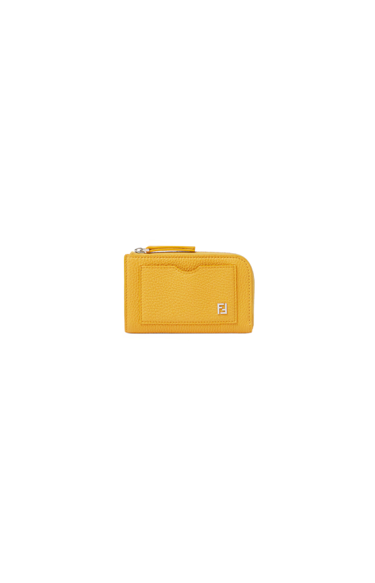 FF Card Case Pouch in Yellow