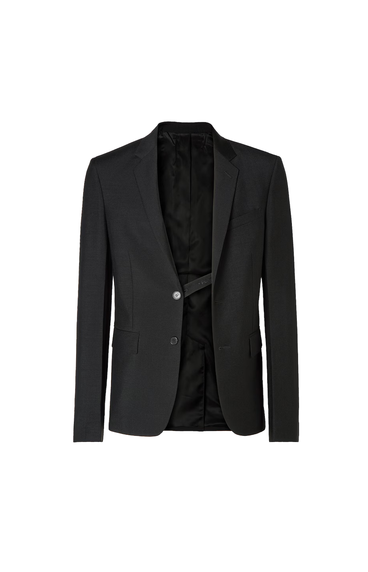 Kid Mohair Blazer in Black