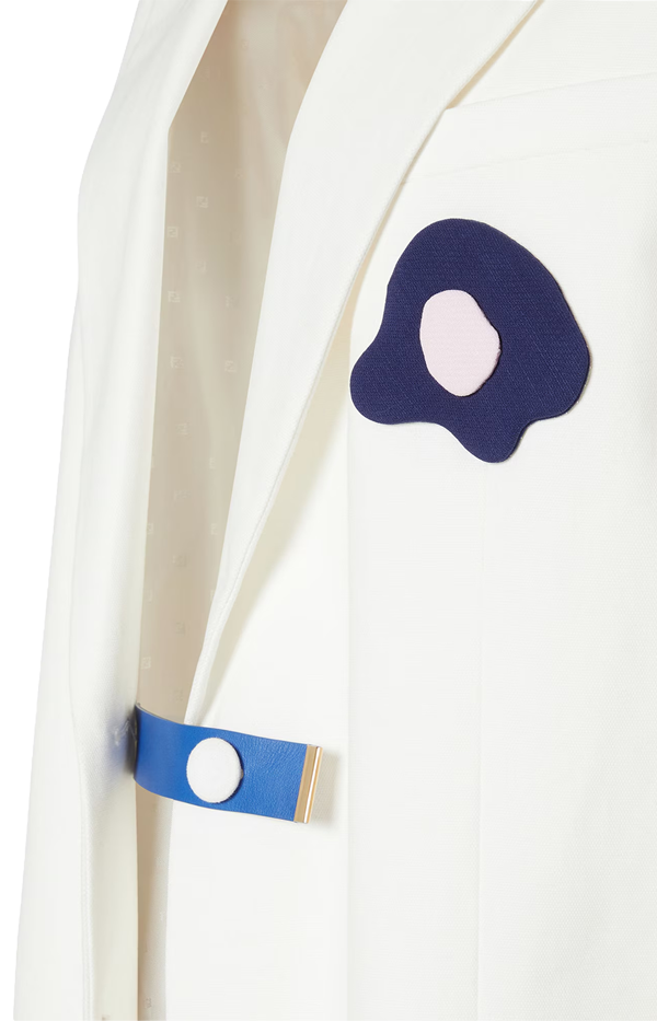White canvas jacket
