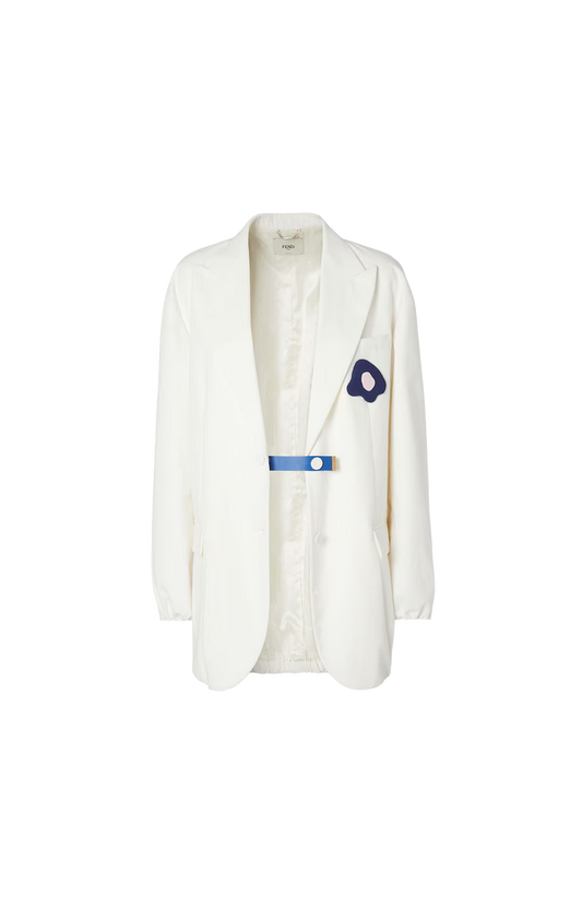 White canvas jacket