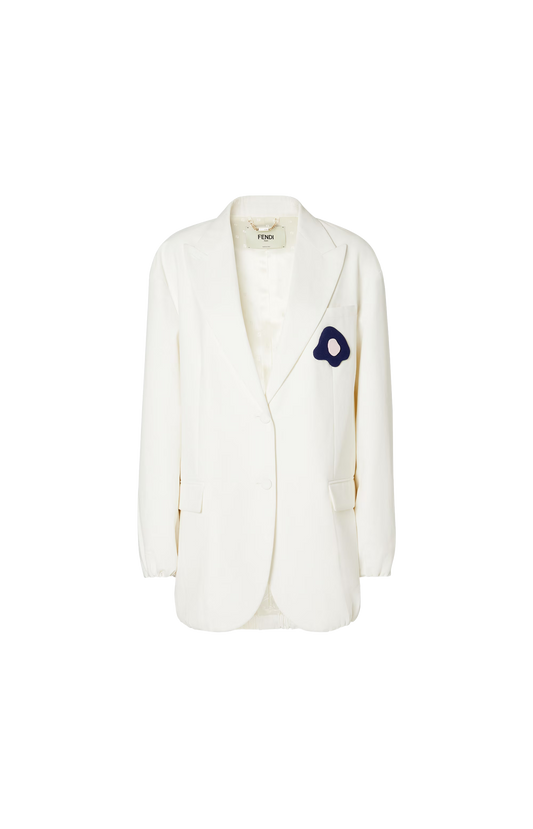 White canvas jacket